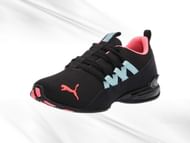 The Puma Black-ignite Pink Aquamarine shoes (Image via Amazon)